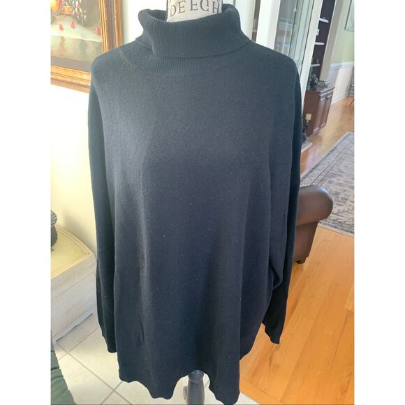 Lands’ End Cashmere Turtleneck Sweater - Picture 10 of 10